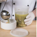 32 oz Microwavable Translucent Plastic Deli Container and Lid