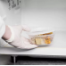 8 oz Microwavable Translucent Plastic Deli Container and Lid