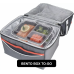 32oz Meal Prep Containers 3 Compartment with Lids, Food Storage Containers, Bento Box, BPA Free, Stackable, Microwave/Dishwasher/Freezer Safe